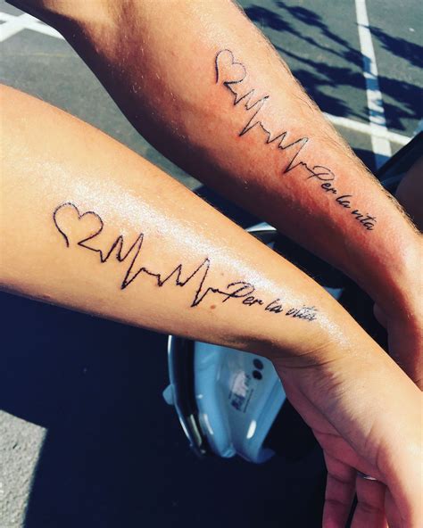 tatouage pour un couple|Top 80+ des idées de tatouage de couple en commun